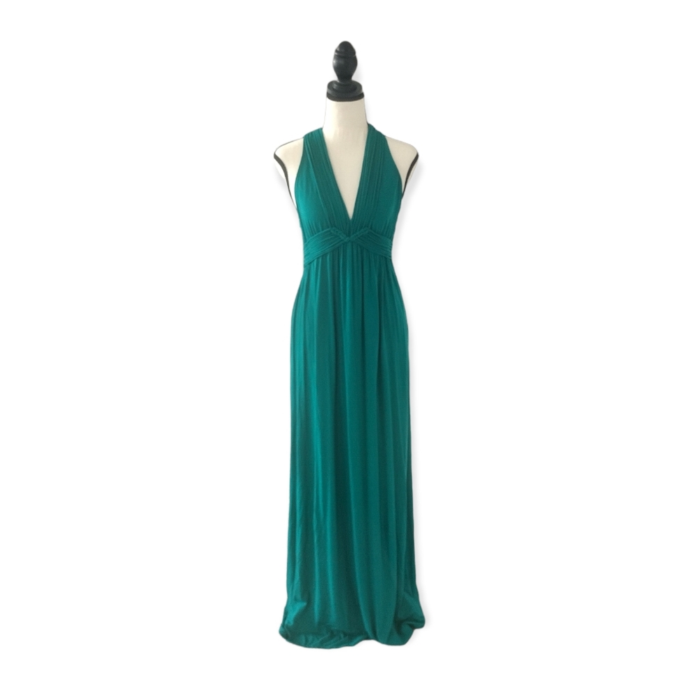 Max Studio Plunge Maxi Dress